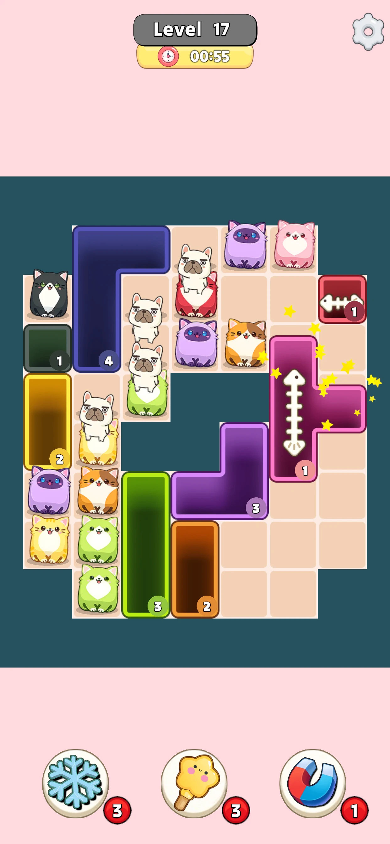 Kitty Drop: Cat Slide Puzzle screenshot